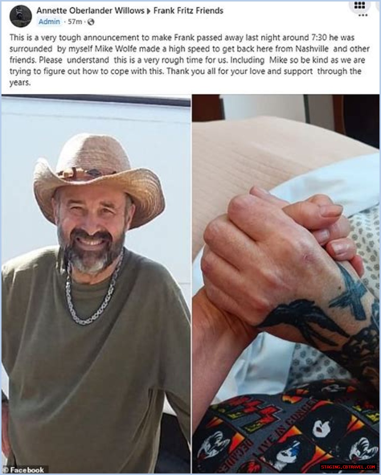 Did Frank Fritz Pass Away? Unveiling The Truth Behind The Rumors