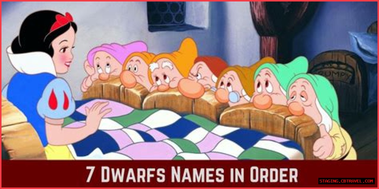Discovering The Enchantment Of The Seven Dwarfs: Names And Stories