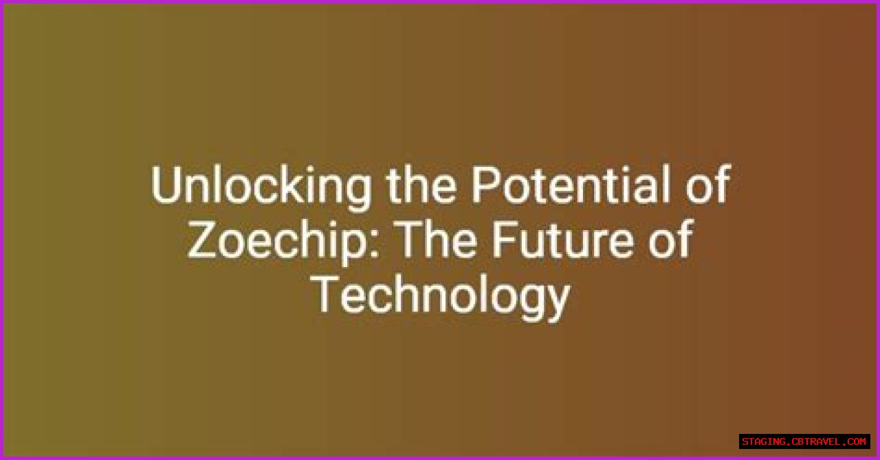 ZoeChip: The Future Of Smart Chip Technology